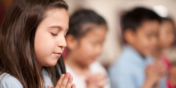 Praying-children